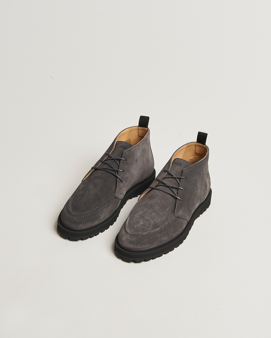 Uomini | Stivali | CQP | Astra Suede Boot Charcoal