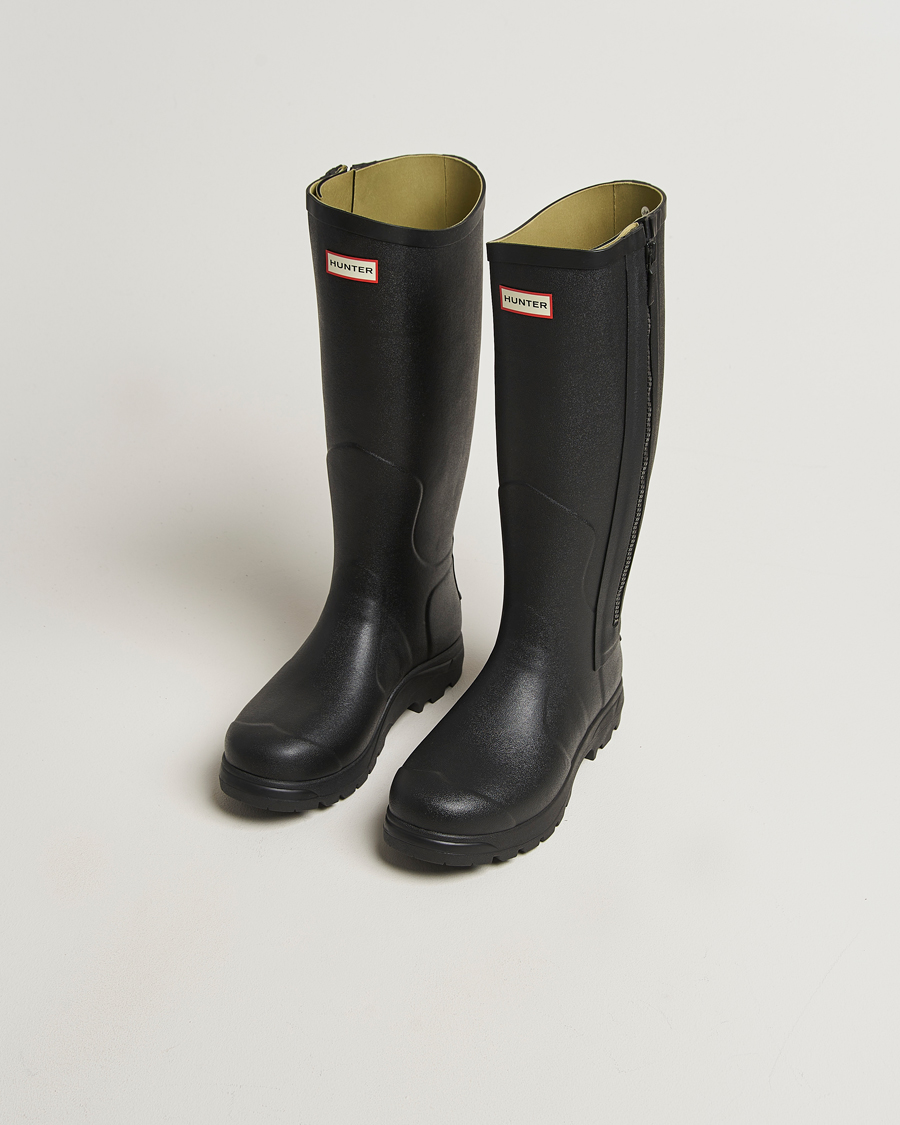 Uomini | Soprascarpe | Hunter Boots | Balmoral Full Zip Boot Black