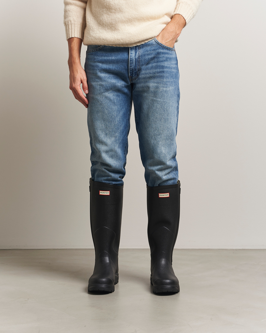 Uomini | Soprascarpe | Hunter Boots | Balmoral Full Zip Boot Black