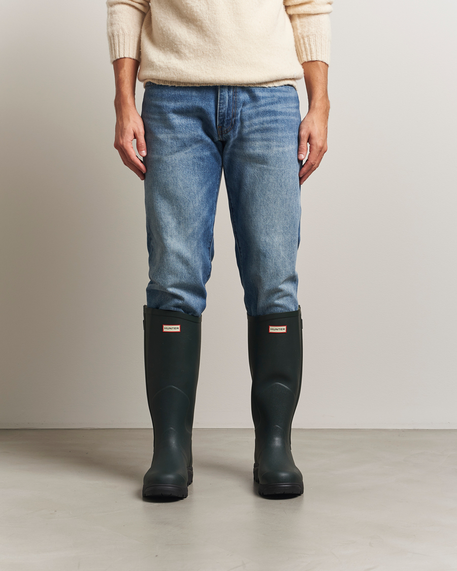 Uomini | Soprascarpe | Hunter Boots | Balmoral Full Zip Boot Dark Olive