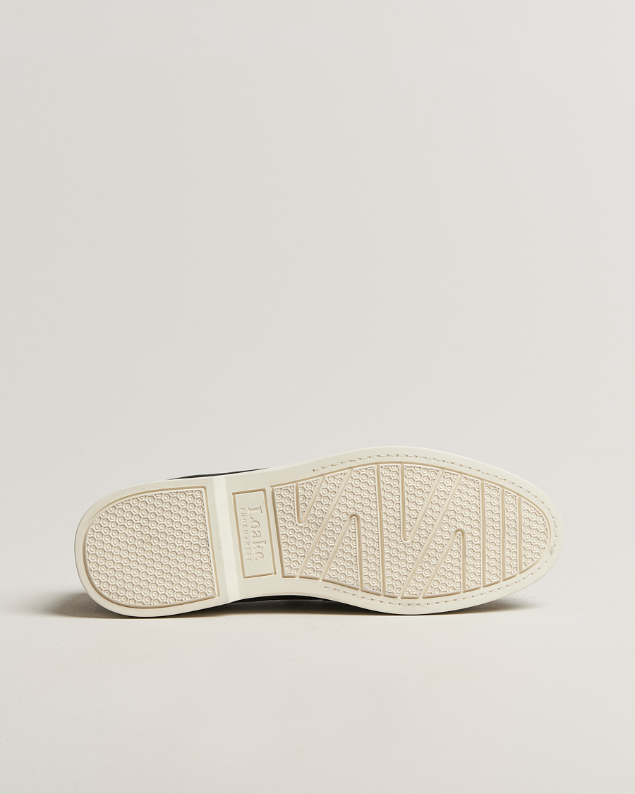 Uomini | Mocassini | Loake 1880 | Tuscany Grained Leather Loafers Black