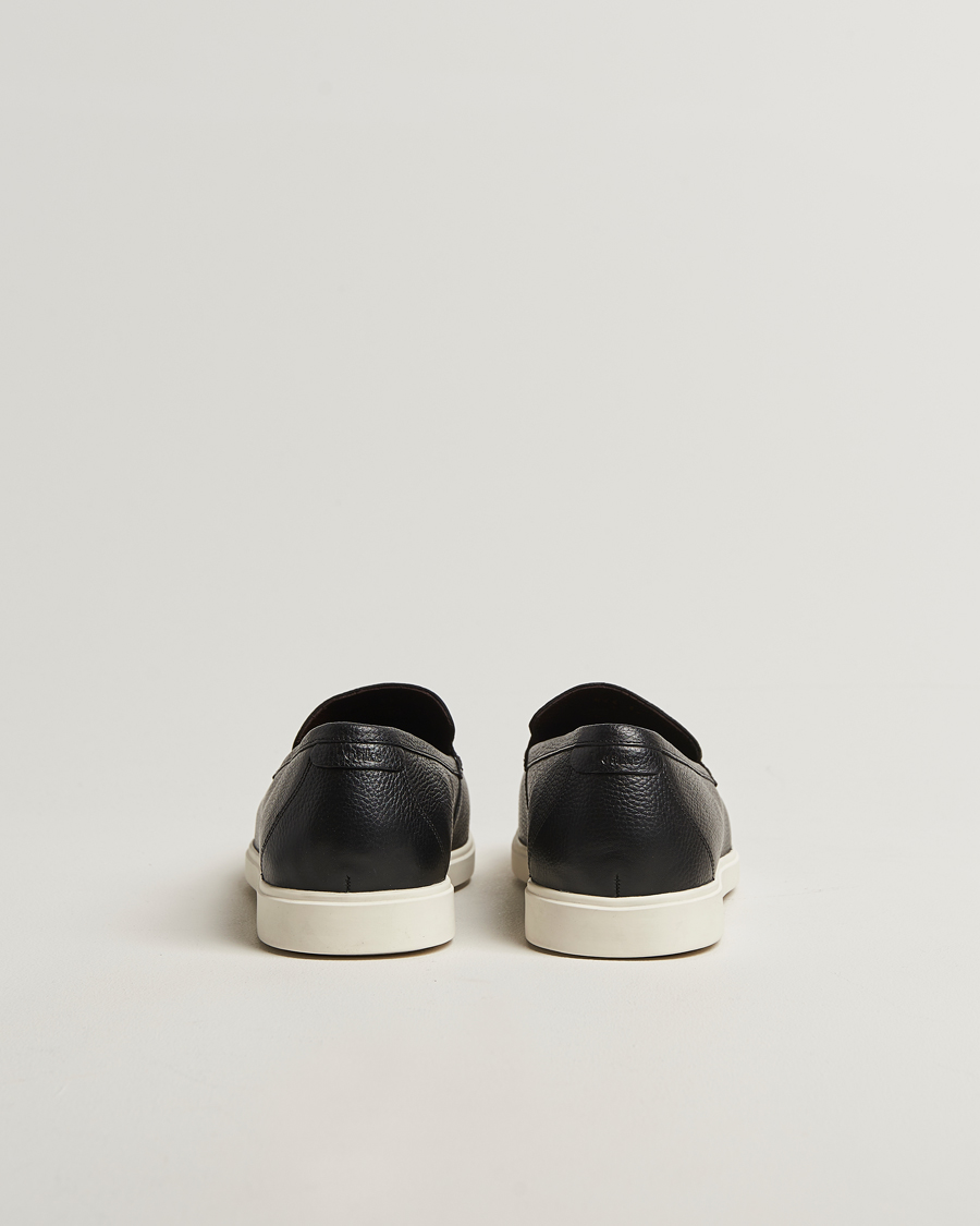 Uomini | Mocassini | Loake 1880 | Tuscany Grained Leather Loafers Black