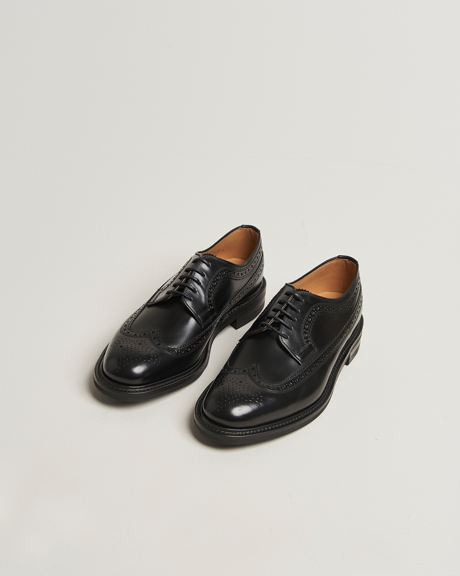 Uomini | Scarpe derby | Loake Shoemakers | Sovereign Longwing Derby Black
