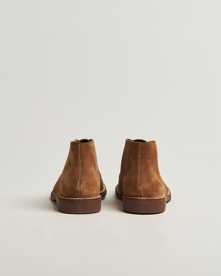 Uomini | Stivali | Loake Shoemakers | Sahara Suede Chukka Chestnut