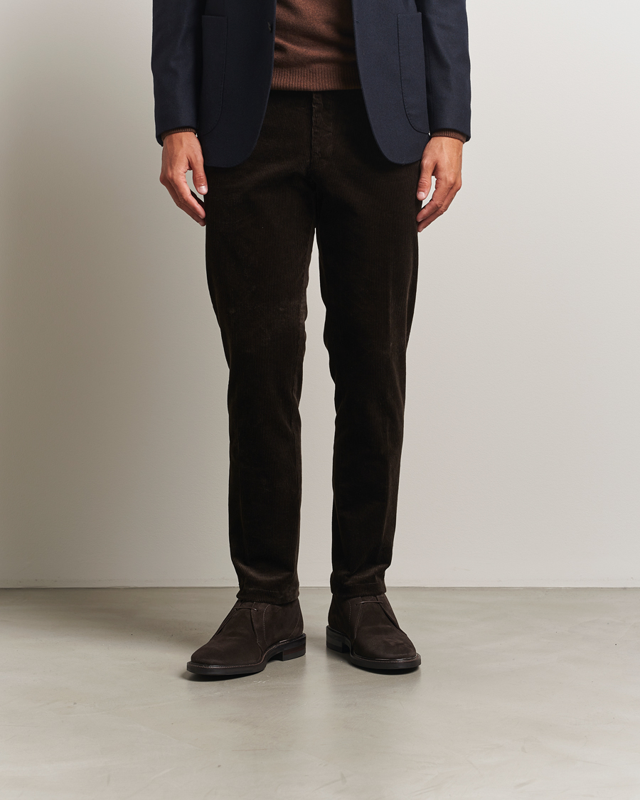 Uomini | Stivali | Loake 1880 | Berkeley Suede Boot Dark Brown