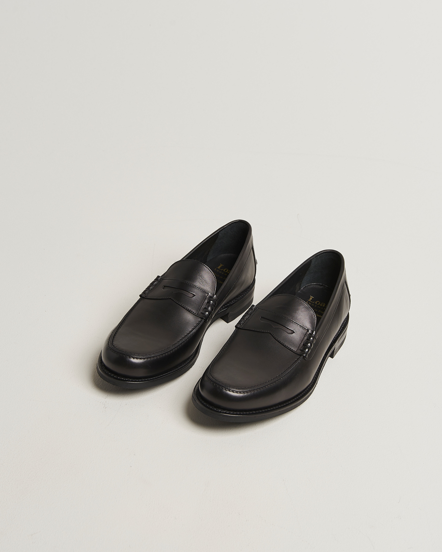 Uomini | Mocassini | Loake 1880 | Kingscliffe Leather Loafer Black