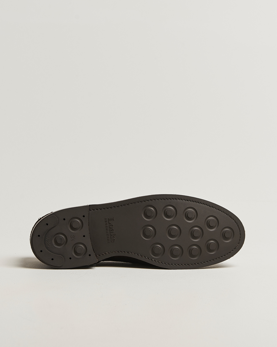Uomini | Mocassini | Loake 1880 | Kingscliffe Suede Loafer Dark Brown