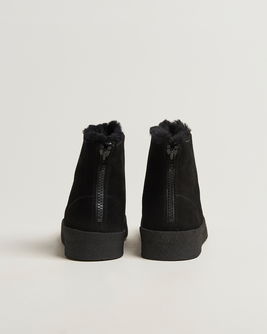 Uomini | Stivali | Loake 1880 | Curling Sherling Boot Black