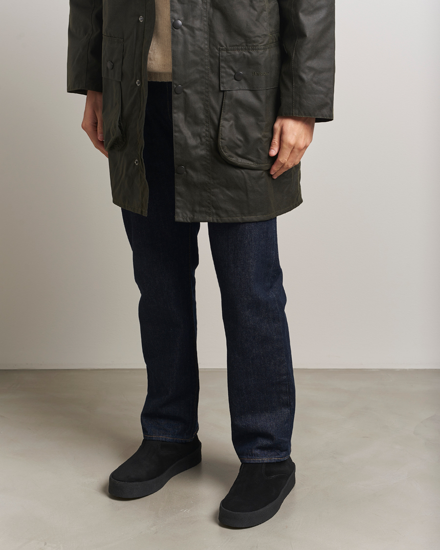 Uomini | Stivali | Loake 1880 | Curling Sherling Boot Black