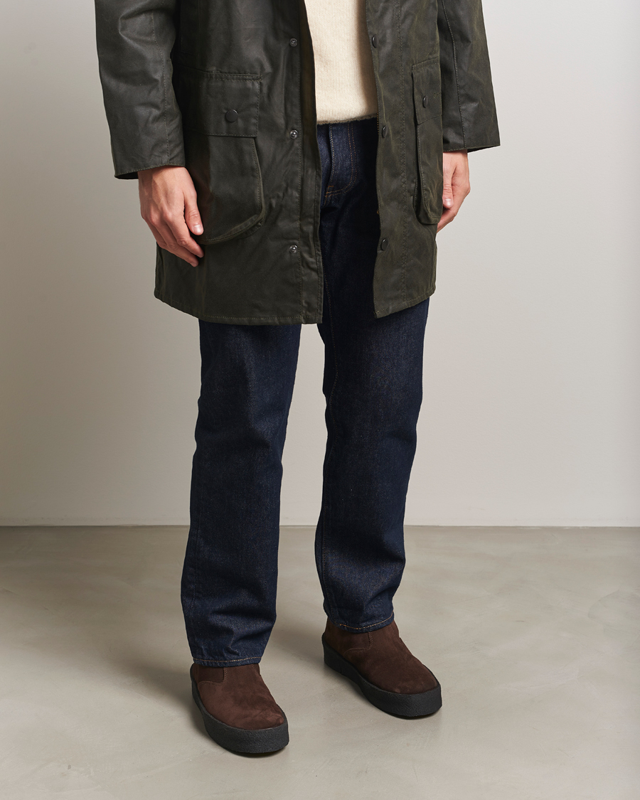 Uomini | Stivali | Loake 1880 | Curling Sherling Boot Dark Brown