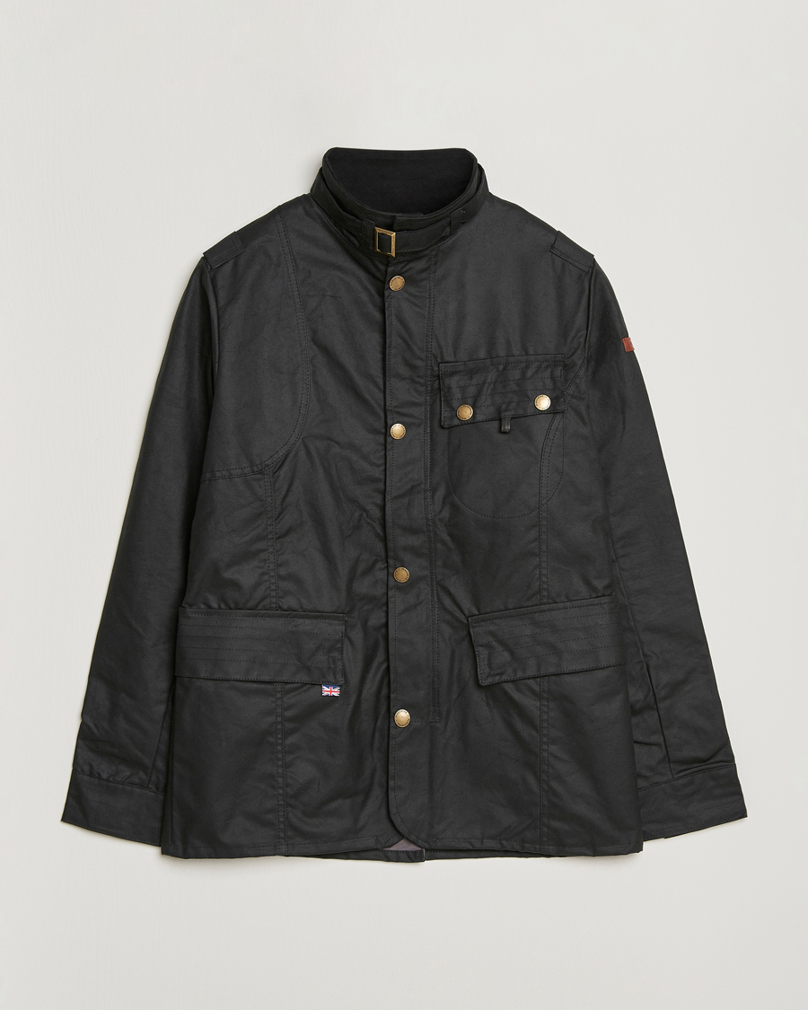 Uomini | Giacche | Peregrine | Bexley Wax Jacket Black
