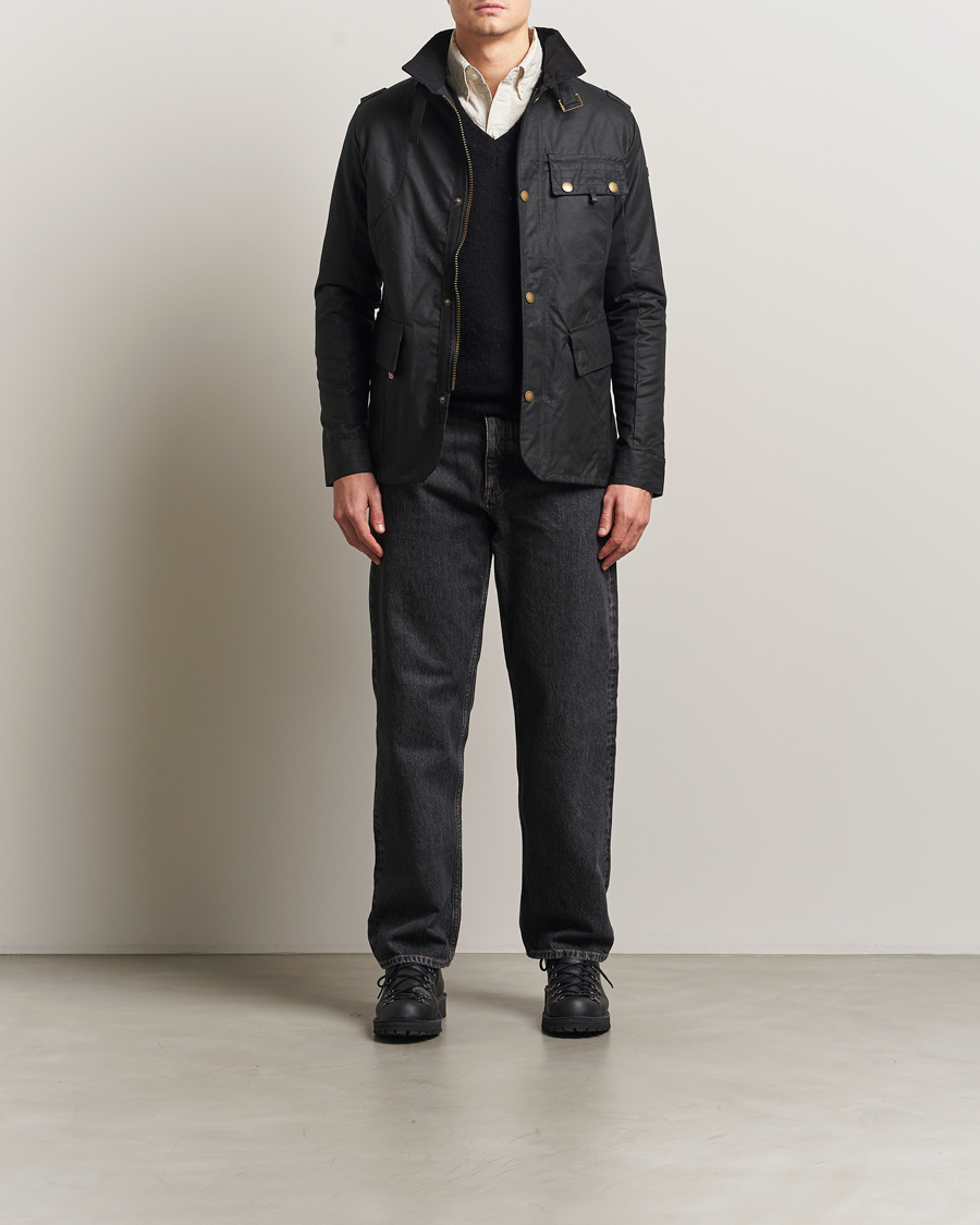 Uomini | Giacche | Peregrine | Bexley Wax Jacket Black