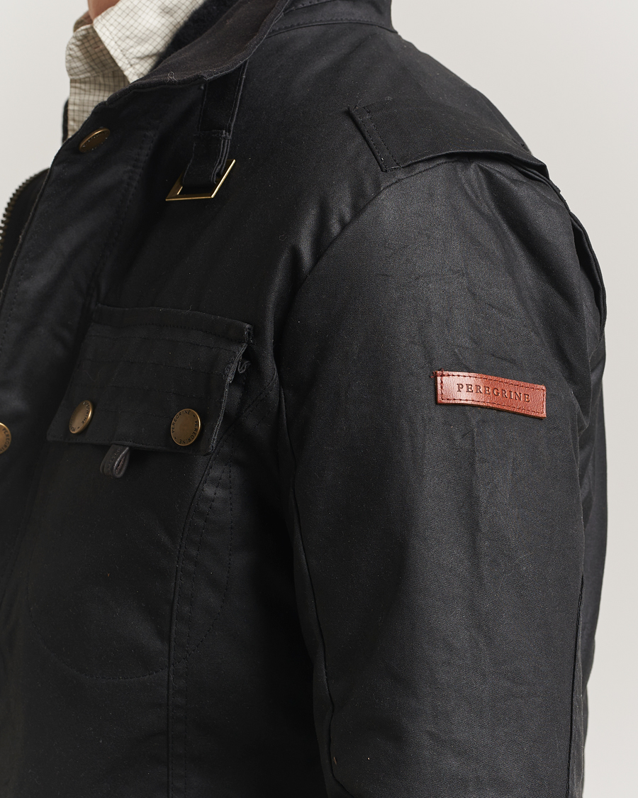 Uomini | Giacche | Peregrine | Bexley Wax Jacket Black
