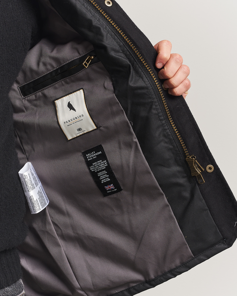 Uomini | Giacche | Peregrine | Bexley Wax Jacket Black