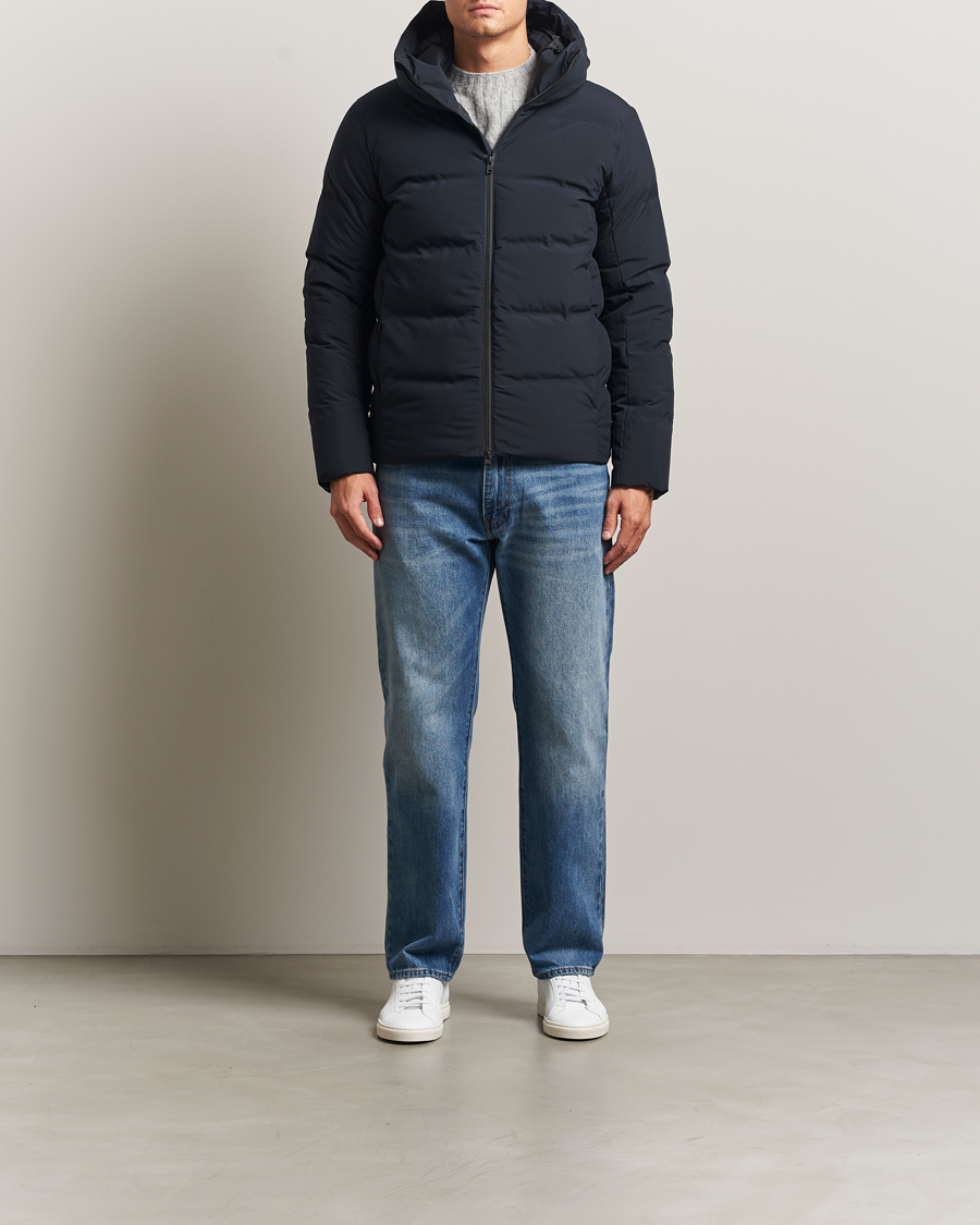 Uomini | Giacche | Scandinavian Edition | Torrent II Hooded Puffer Jacket Midnight Blue