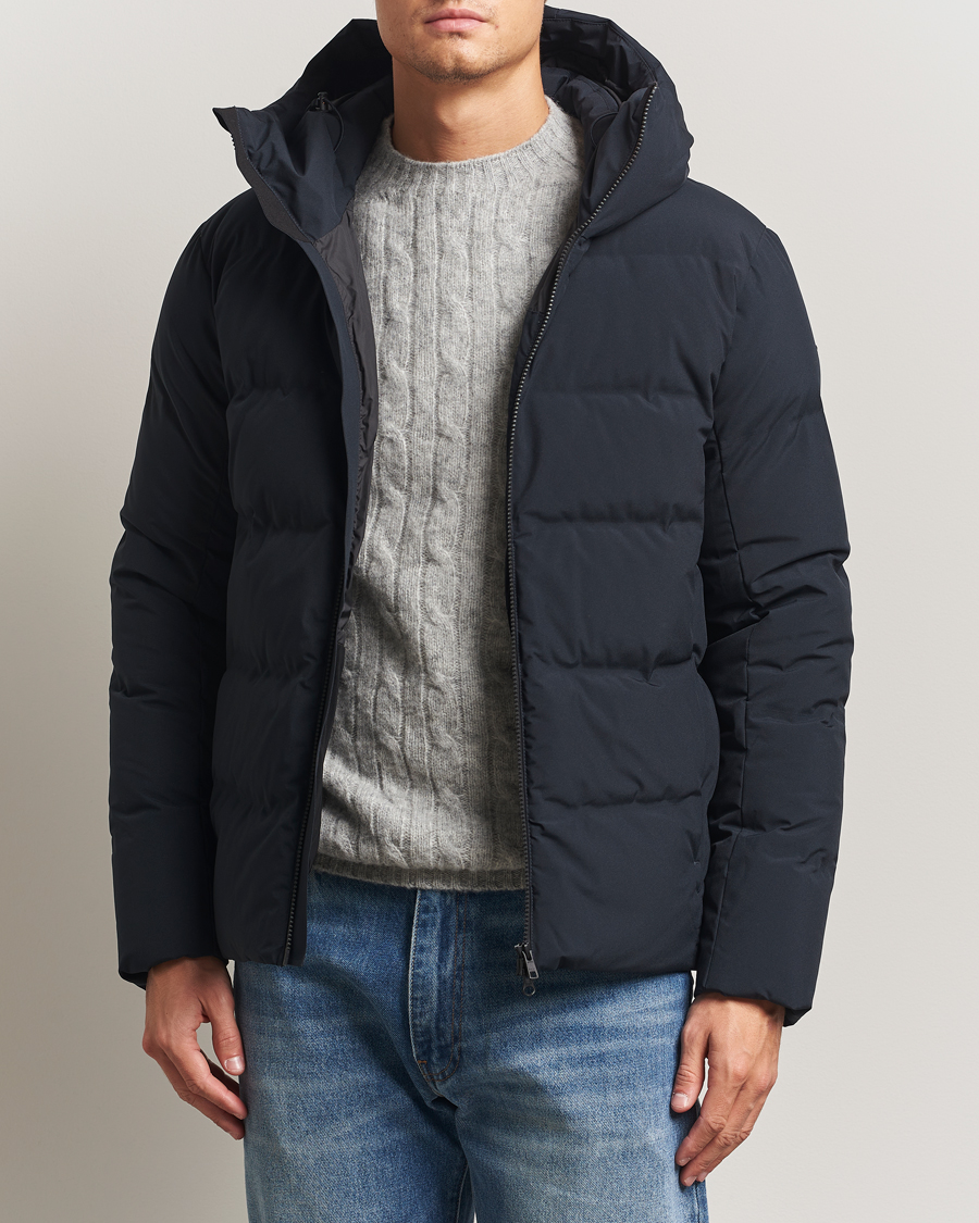 Uomini | Giacche | Scandinavian Edition | Torrent II Hooded Puffer Jacket Midnight Blue