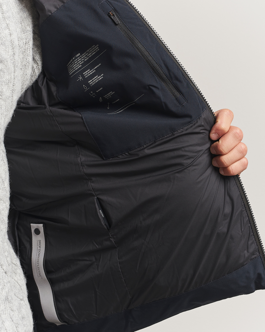 Uomini | Giacche | Scandinavian Edition | Torrent II Hooded Puffer Jacket Midnight Blue