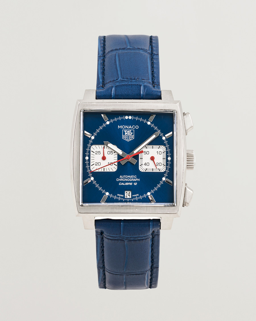 Uomini | Tag Heuer Pre-Owned Monaco Calibre 12 | Tag Heuer Pre-Owned | Monaco Calibre 12