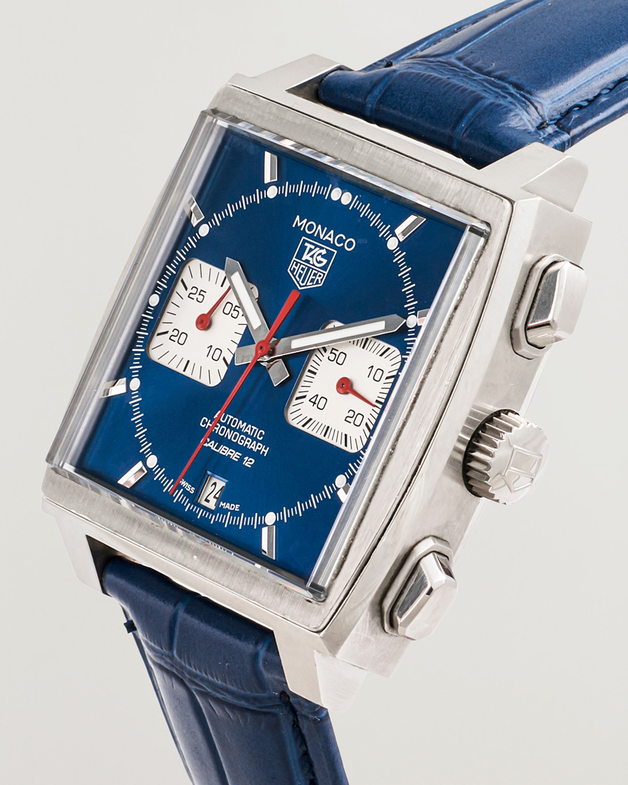 Uomini | Tag Heuer Pre-Owned Monaco Calibre 12 | Tag Heuer Pre-Owned | Monaco Calibre 12