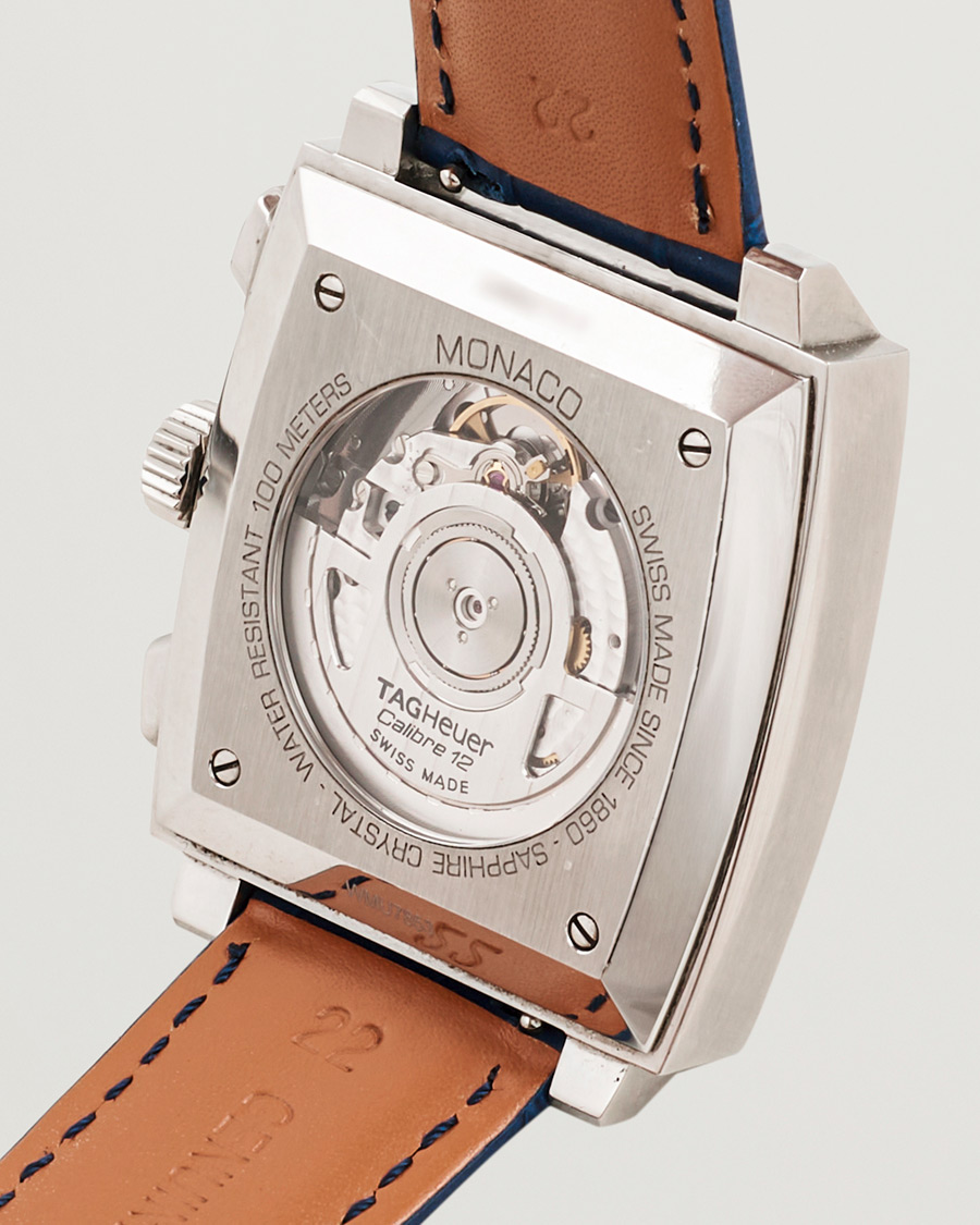 Uomini | Tag Heuer Pre-Owned Monaco Calibre 12 | Tag Heuer Pre-Owned | Monaco Calibre 12