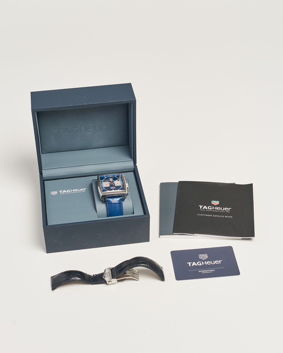 Uomini | Tag Heuer Pre-Owned Monaco Calibre 12 | Tag Heuer Pre-Owned | Monaco Calibre 12