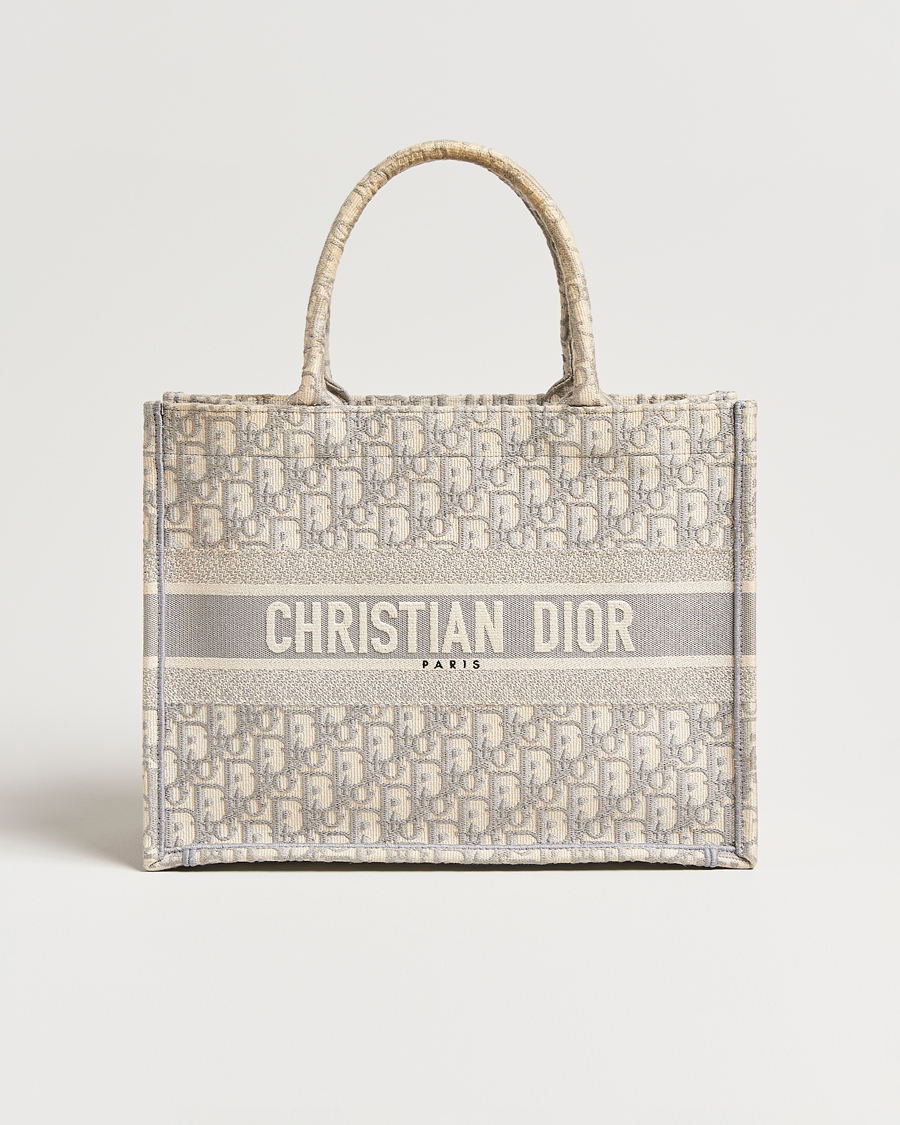 Uomini | Dior Pre-Owned Medium Dior Book Tote Light grey | Dior Pre-Owned | Medium Dior Book Tote Light grey