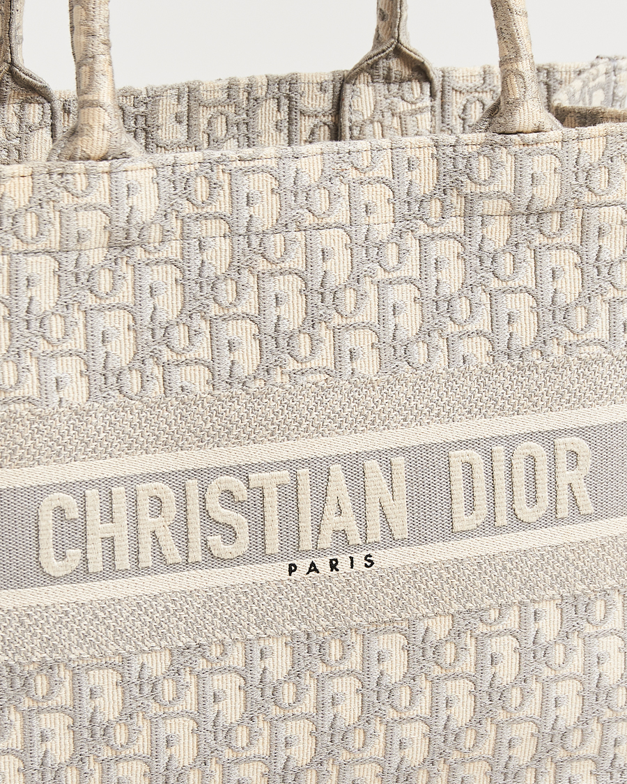 Uomini | Dior Pre-Owned Medium Dior Book Tote Light grey | Dior Pre-Owned | Medium Dior Book Tote Light grey