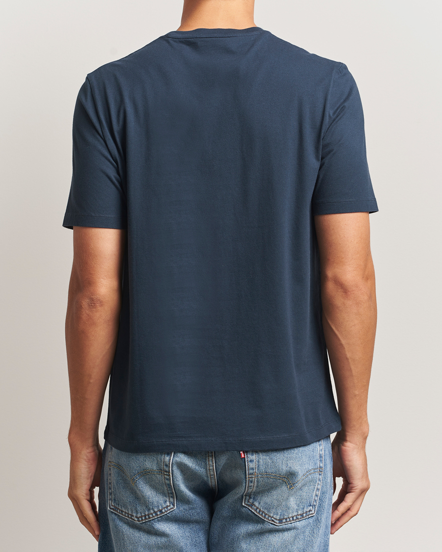 Uomini | T-shirt | Maison Kitsuné | Fox Head T-Shirt Classic Navy