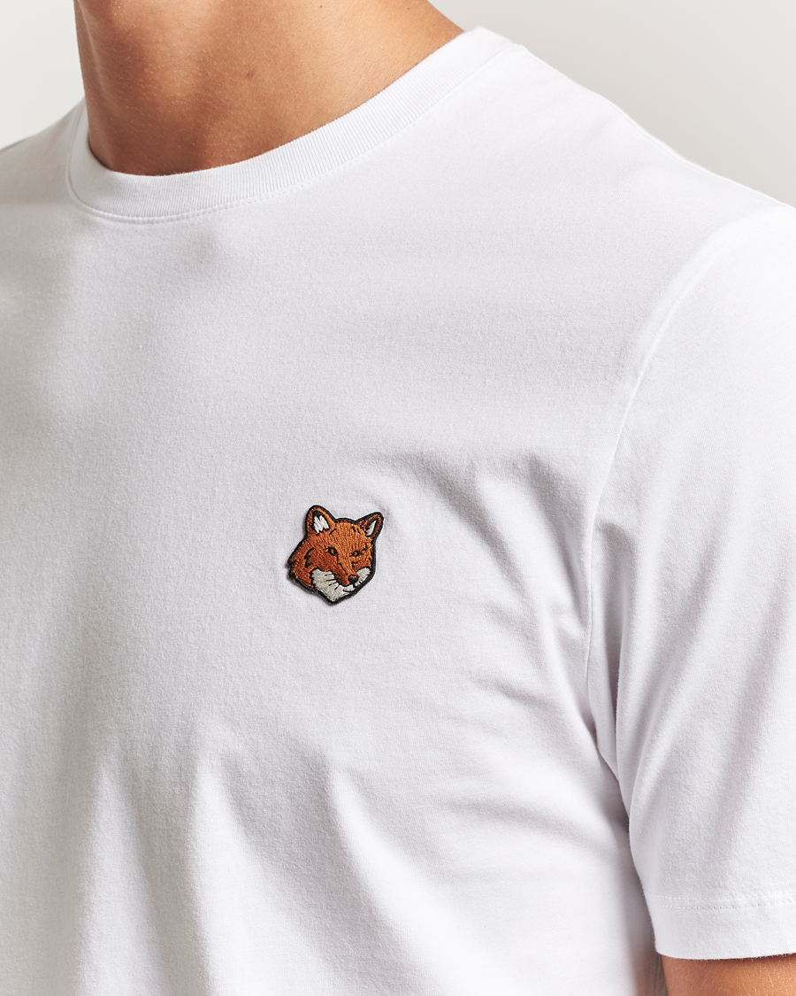 Uomini | T-shirt | Maison Kitsuné | Fox Head T-Shirt White