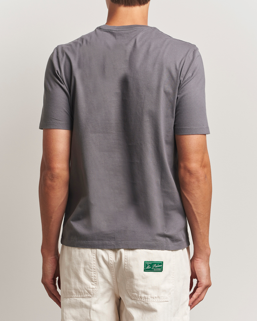 Uomini | T-shirt | Maison Kitsuné | Fox Head T-Shirt Charcoal