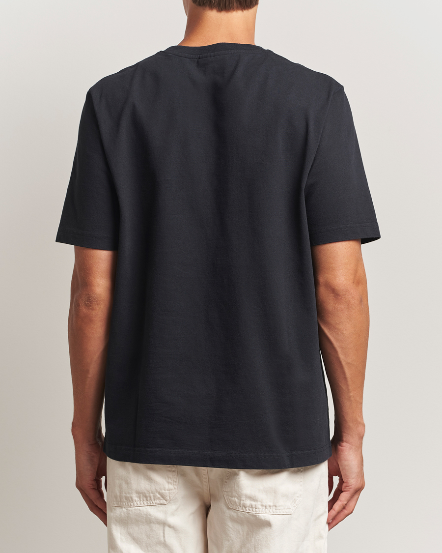 Uomini | T-shirt | Maison Kitsuné | Grey Fox Head T-Shirt Black