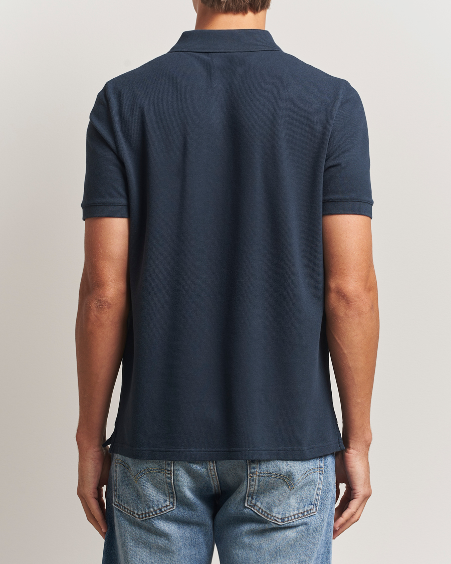 Uomini | Polo | Maison Kitsuné | Fox Head Polo Classic Navy