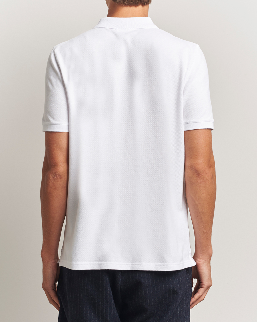 Uomini | Polo | Maison Kitsuné | Fox Head Polo White