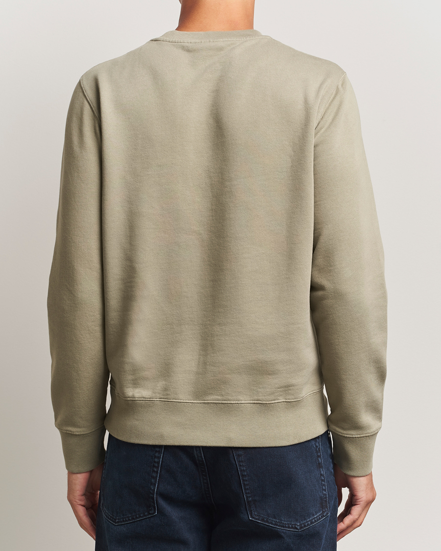 Uomini | Maglieria | Maison Kitsuné | Fox Head Sweatshirt Laurel Green