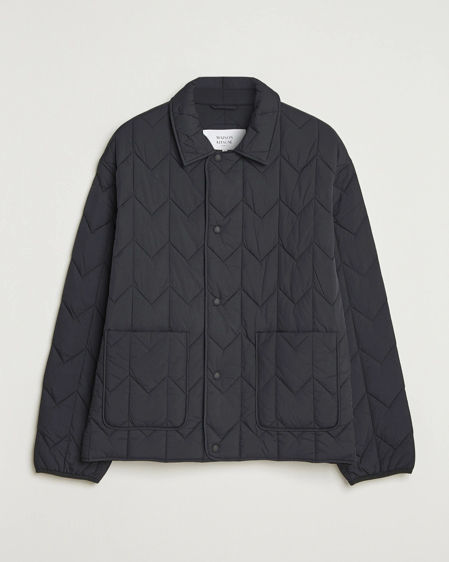 Uomini | Giacche | Maison Kitsuné | Quilted Jacket Black