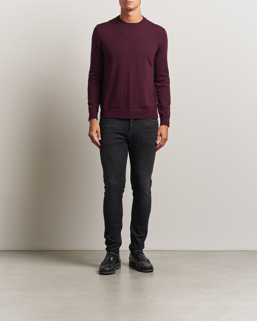 Uomini | Pantaloni | Tiger of Sweden | Evolve Jeans Washed Black