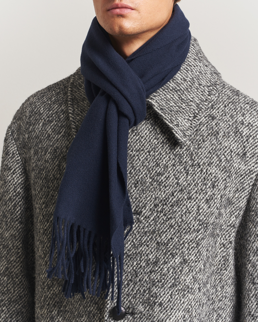 Uomini | Tiger of Sweden Sylan Wool Scarf Light Ink | Tiger of Sweden | Sylan Wool Scarf Light Ink