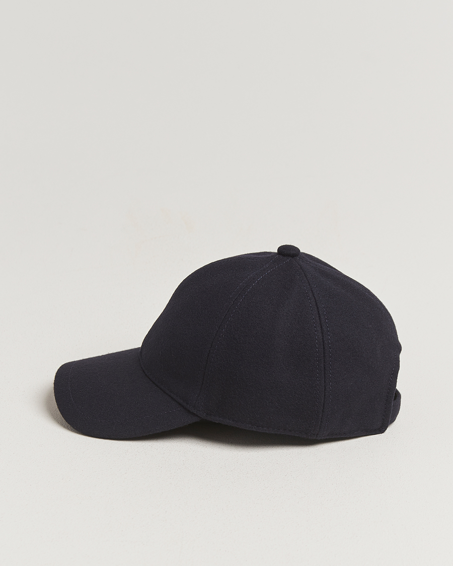 Uomini | Tiger of Sweden Hent Wool/Cashmere Cap Light Ink | Tiger of Sweden | Hent Wool/Cashmere Cap Light Ink