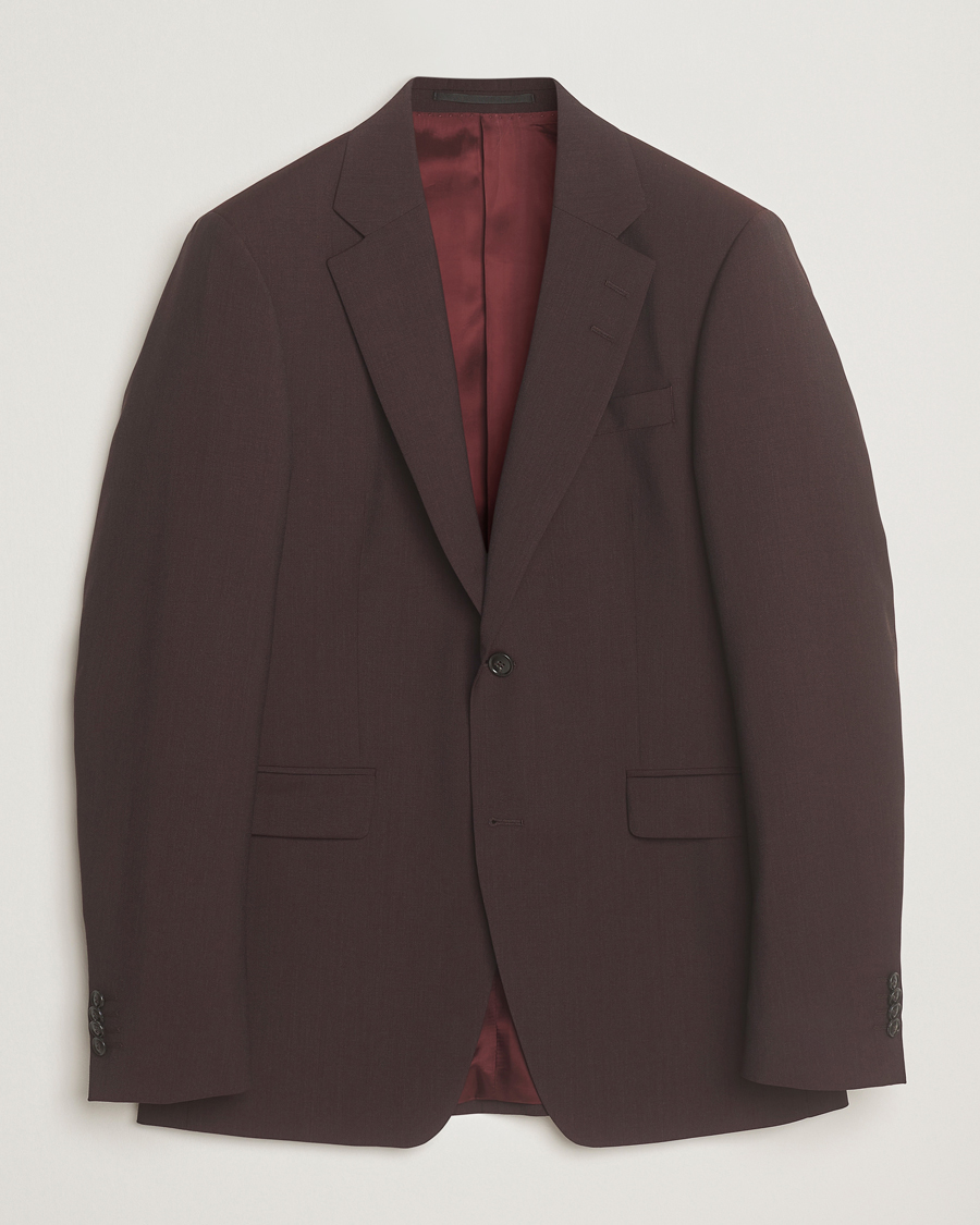 Uomini | Blazers | Tiger of Sweden | Justin Wool Suit Blazer Triumph Steel