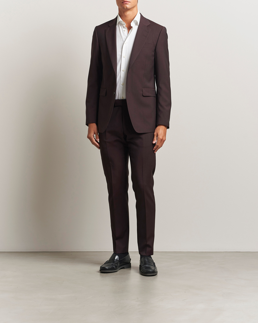 Uomini | Blazers | Tiger of Sweden | Justin Wool Suit Blazer Triumph Steel