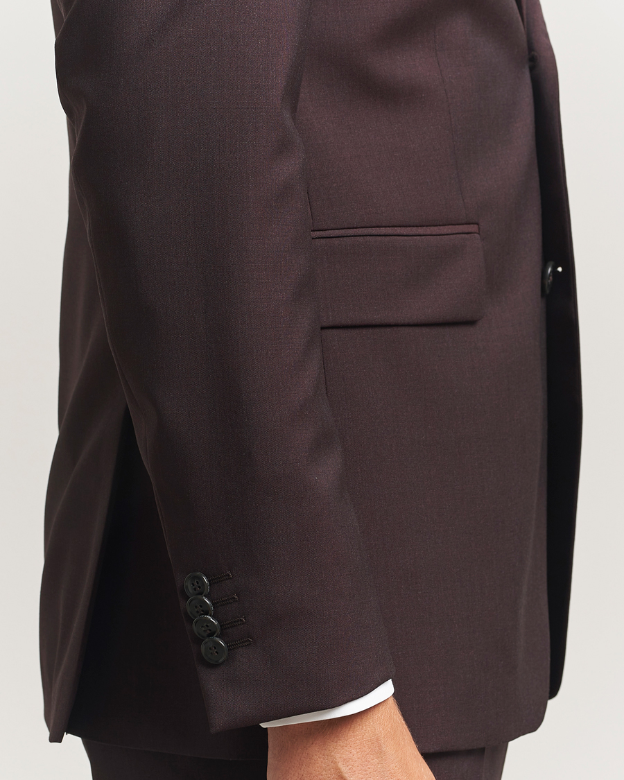 Uomini | Blazers | Tiger of Sweden | Justin Wool Suit Blazer Triumph Steel