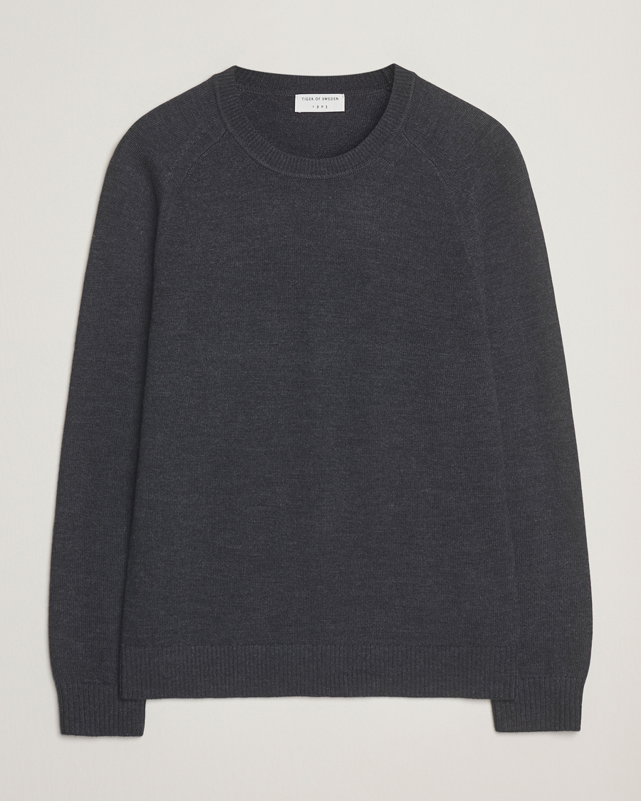 Uomini | Maglieria | Tiger of Sweden | Martin Merino Sweater Grey Street