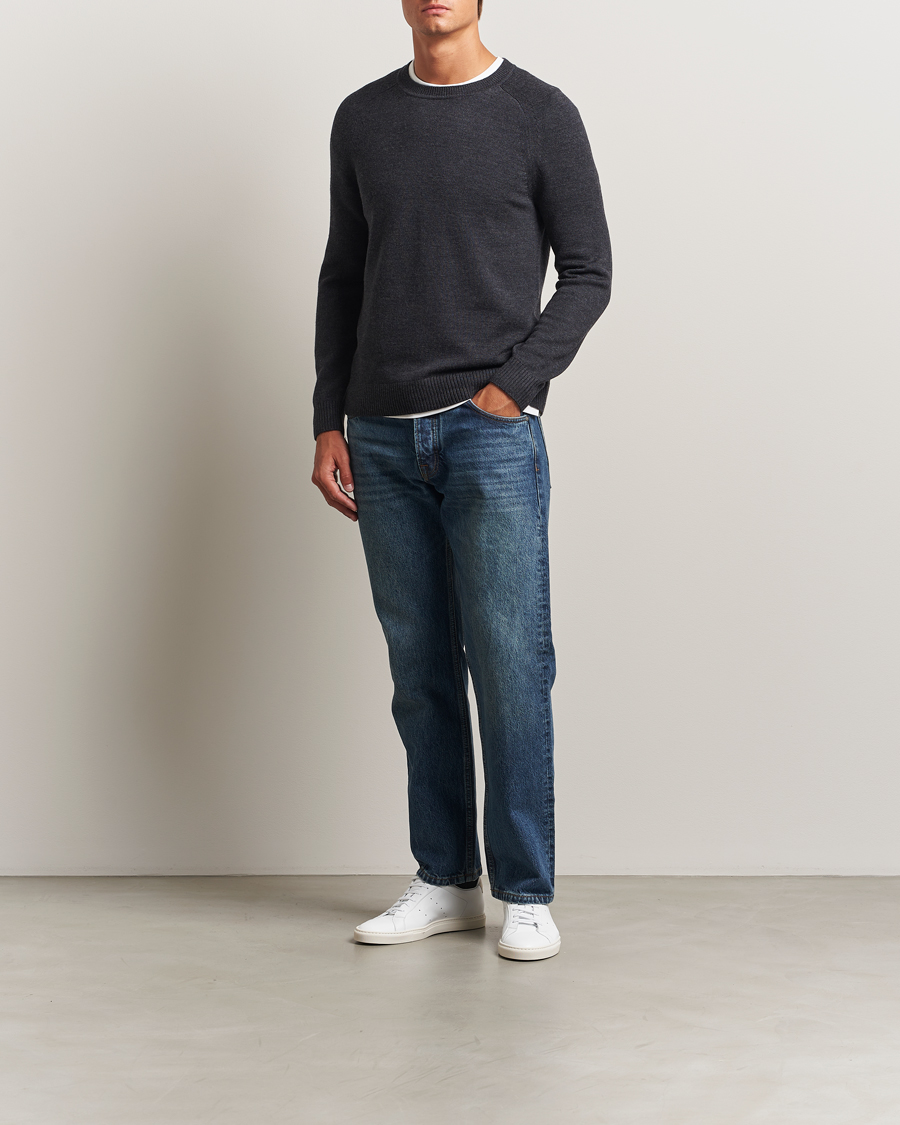 Uomini | Maglieria | Tiger of Sweden | Martin Merino Sweater Grey Street