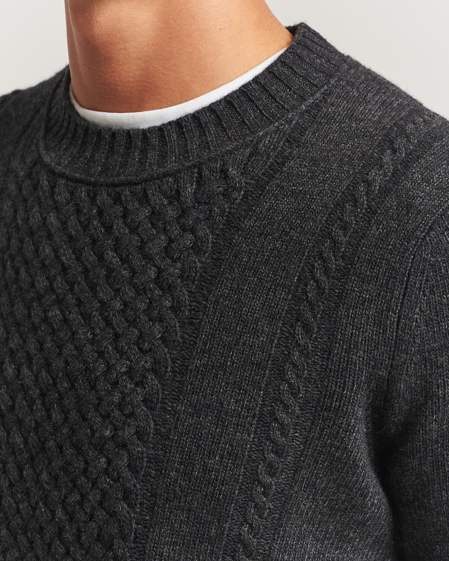 Uomini | Maglieria | Tiger of Sweden | Harry Wool Knitted Sweater Phantom