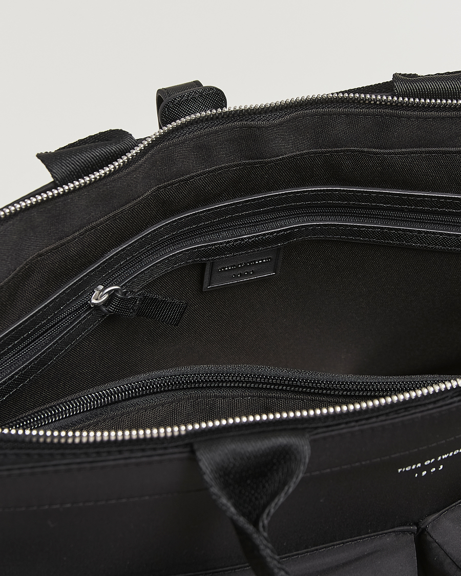 Uomini | Borse | Tiger of Sweden | Sonor Nylon Briefcase Black