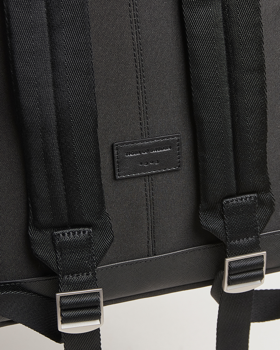 Uomini | Borse | Tiger of Sweden | Dorsu Nylon Backpack Black