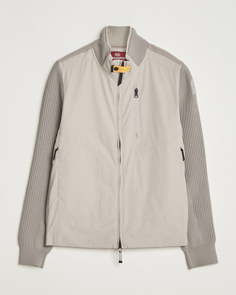 Uomini | Giacche | Parajumpers | Zorba Tech Knit Hybrid Jacket Chateau Grey