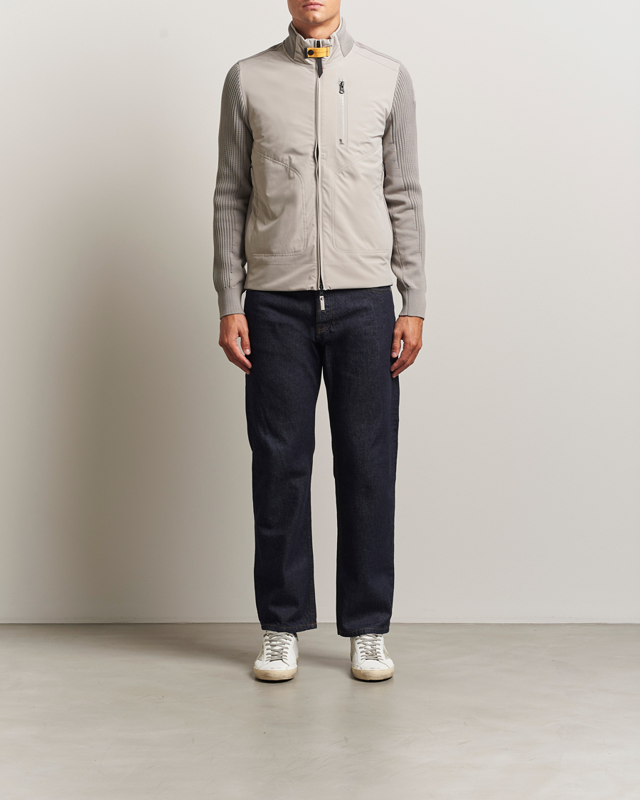 Uomini | Giacche | Parajumpers | Zorba Tech Knit Hybrid Jacket Chateau Grey