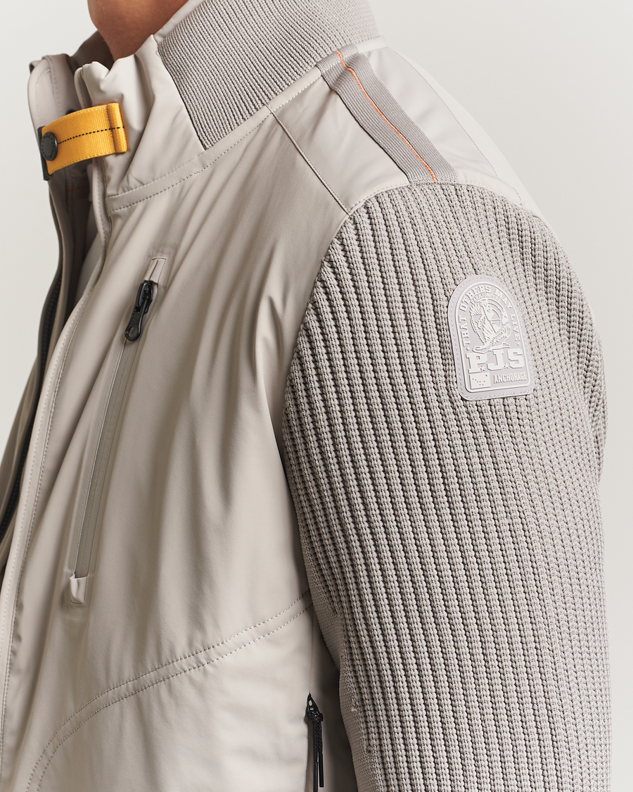 Uomini | Giacche | Parajumpers | Zorba Tech Knit Hybrid Jacket Chateau Grey