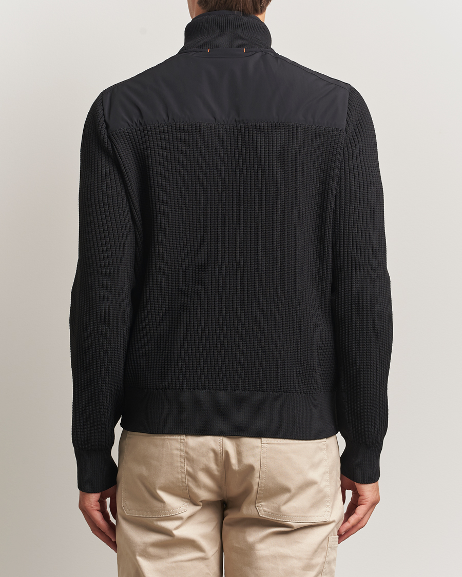 Uomini | Giacche | Parajumpers | Zorba Tech Knit Hybrid Jacket Black